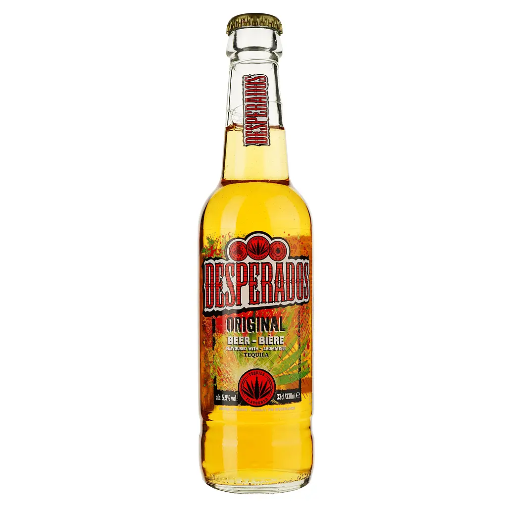 Пиво Desperados Original із ароматом текіли світле 5.9% 0.33 л