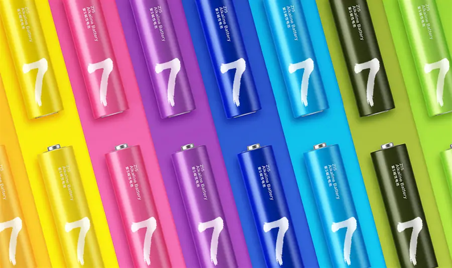Батарейки ZMi ZI7 Rainbow AAA batteries 40 шт (JZMi17AAA40) - фото 4