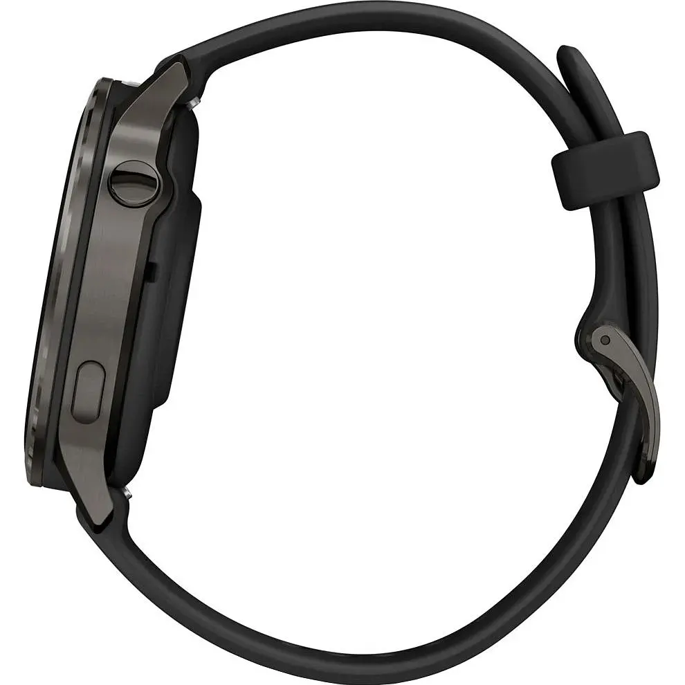 Смарт-годинник Garmin Venu 4 41mm Slate with Black Silicone Band (010-03013-02) [146406] - фото 7
