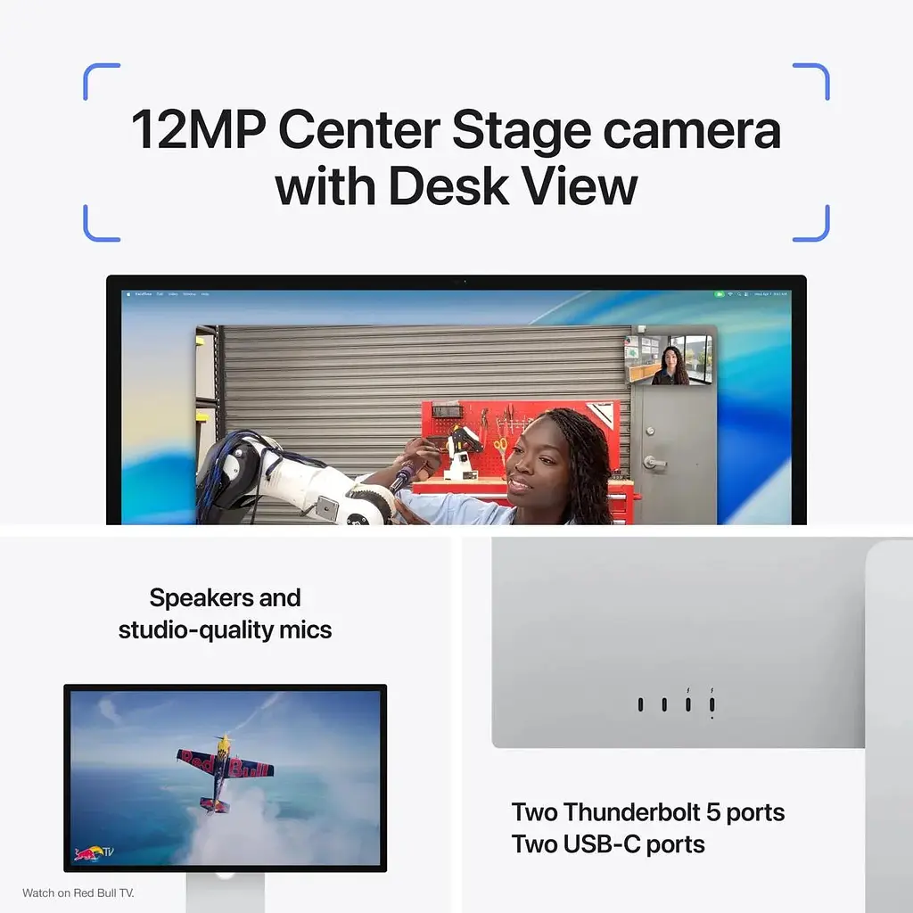 Монітор Apple Studio Display 2026 Nano-texture glass VESA mount adapter (MFF24) - фото 5