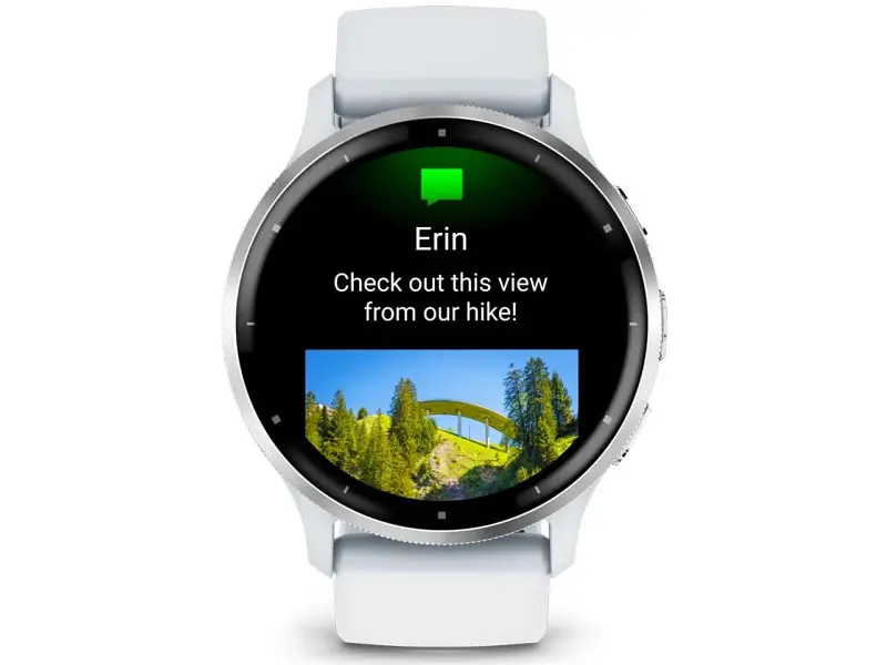 Смарт-годинник Garmin Venu 3 Silver Stainless Steel Bezel with Whitestone Case and Silicone Band (010-02784-00/50) - фото 3