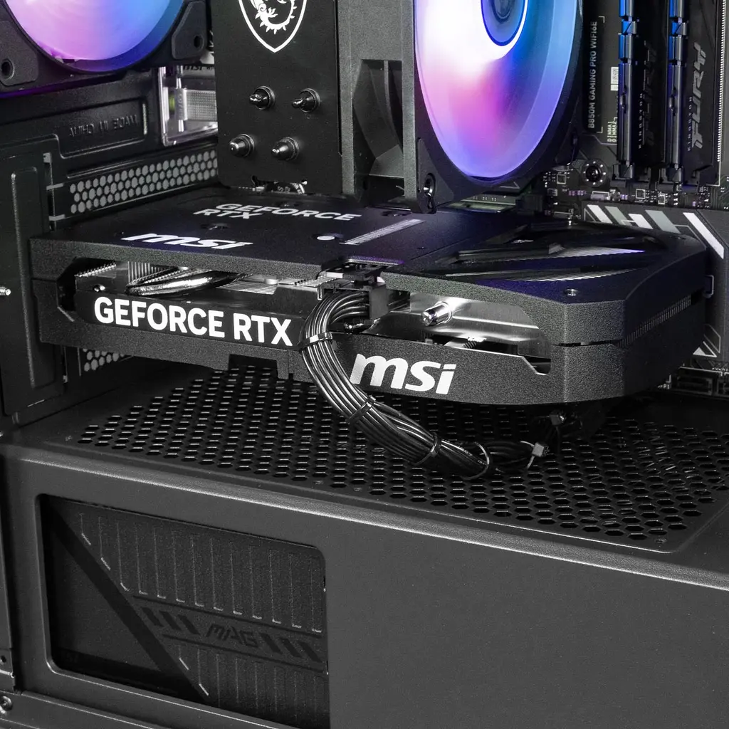 Комп'ютер Dragon Lucky Shadow Powered_by MSI (RTX5050 + i5 12400F) Black / Intel Core i5-12400F (2.5–4.4 ГГц), 6 ядер / NVIDIA GeForce RTX 5050 / 32 ГБ (DDR4) / 1024 ГБ (SSD) - фото 7