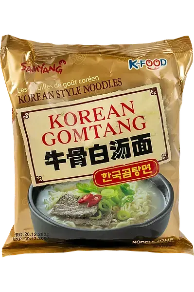 Локшина швидкого приготування Samyang Korean Gomtang Ramen, 110г - фото 2