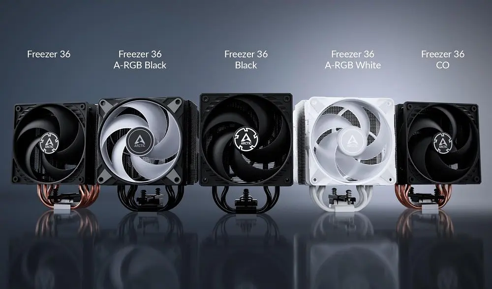 Кулер процессорный Arctic Freezer 36 Black SI (AOCPU00012A) - фото 4