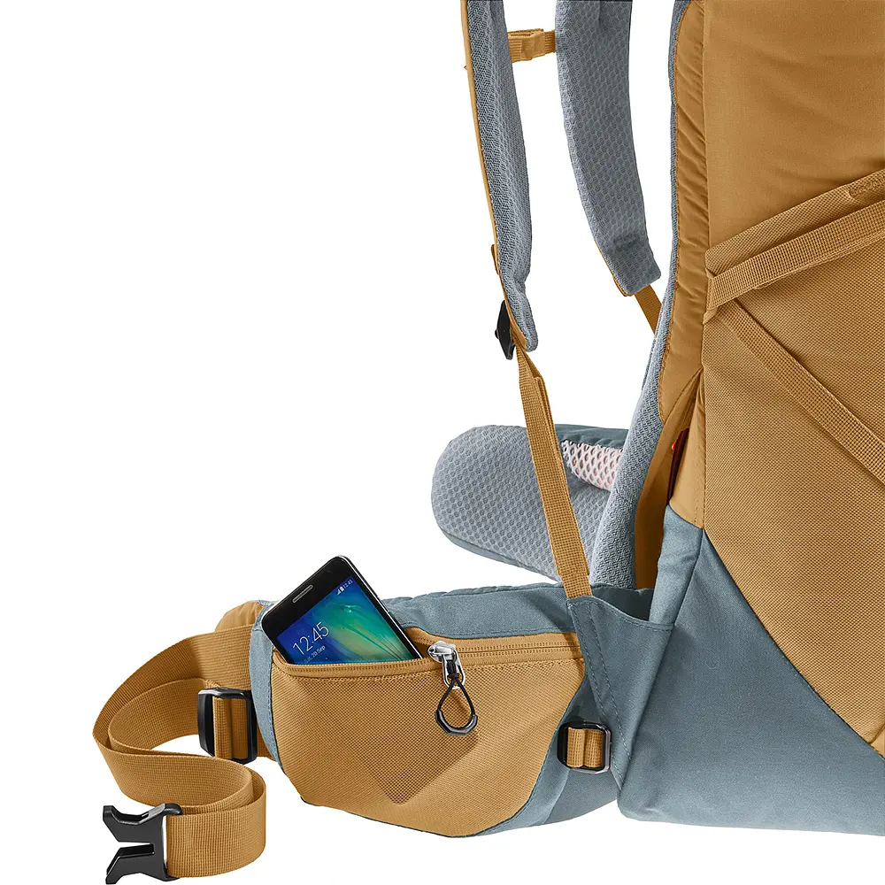 Рюкзак Deuter Aircontact Core 40+10 Желтый (1052-3350122 6318) - фото 10