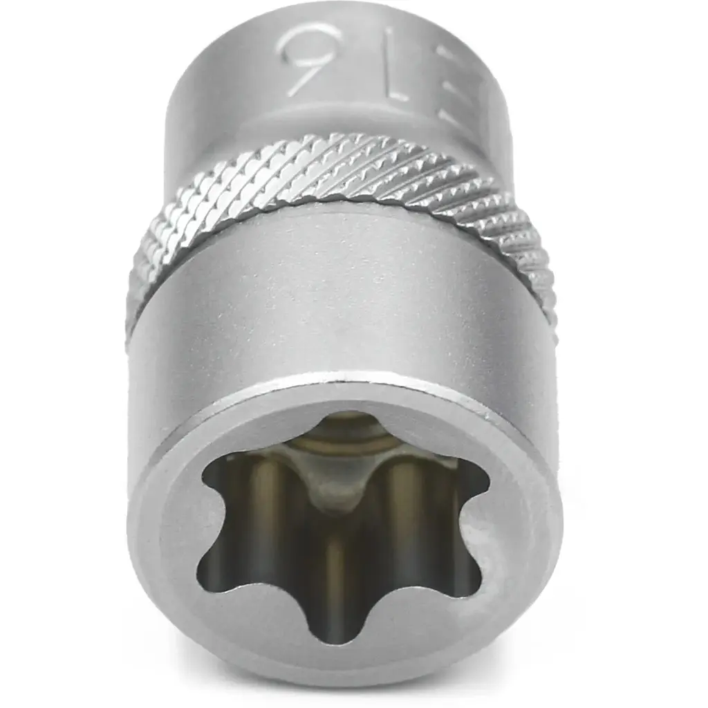 Головка торцева Wurth 3/8IN зовнішній Torx TX-E16-L28 Red Stripe (5763038216) - фото 3