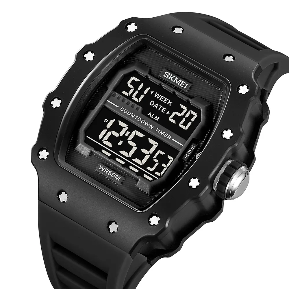 Чоловічий наручний годинник 2296MTBKBK Matte Black Skmei acs0030043 - фото 3