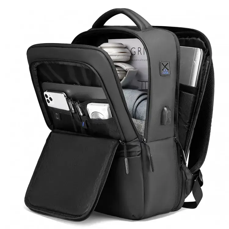 Рюкзак міський Mark Ryden 9103SJ 21л з відділенням для ноутбука 17,3" і USB Black (16262) - фото 5
