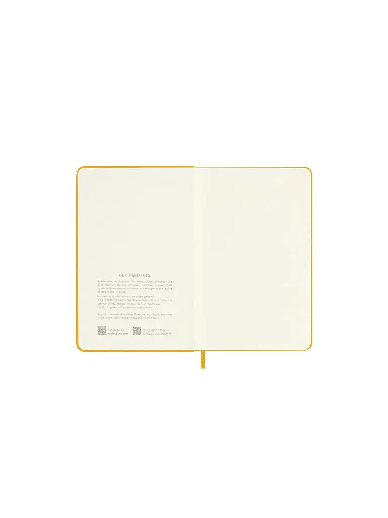 Записник Moleskine Silk кишеньковий, Лінійка Жовтогарячий (MM710M2SILK) - фото 5