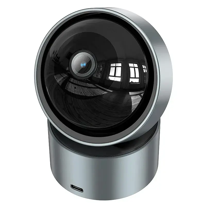 IP-камера відеоспостереження Hoco D5 Indoor PTZ HD Camera Grey - фото 2