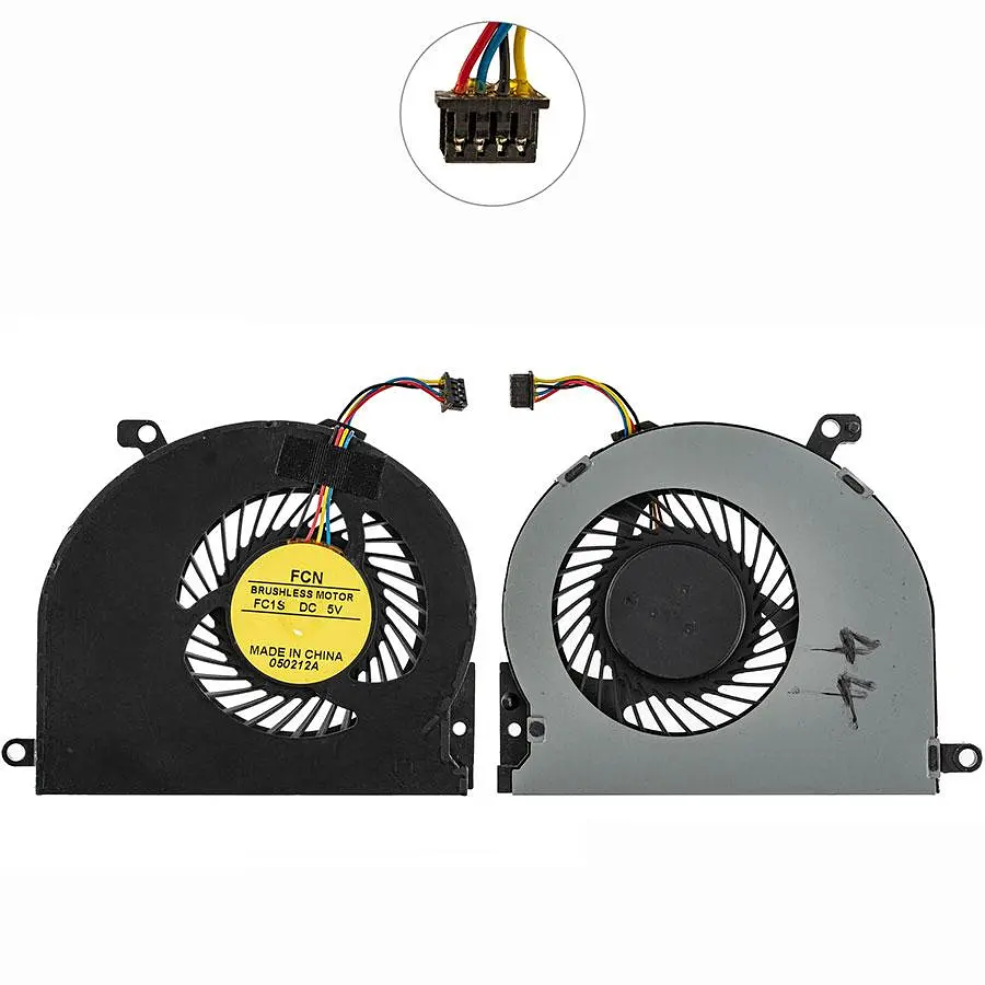 Вентилятор для ноутбука HP Envy M4-1000 series DC 5V 4pin (FCN FC1S 698079-001) (Кулер)