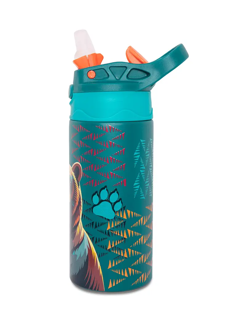 Пляшка COOLPACK BONO BEAR для води 350 мл металева (Z10968) - фото 3