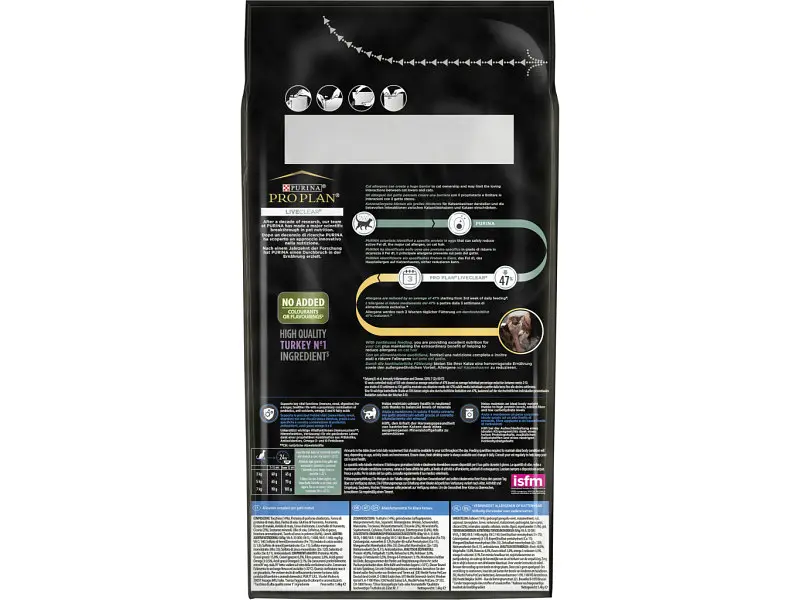 Сухий корм для кішок Purina Pro Plan LiveClear для стерилізованих котів старше 7 років 1.4 кг (7613287232731) - фото 3