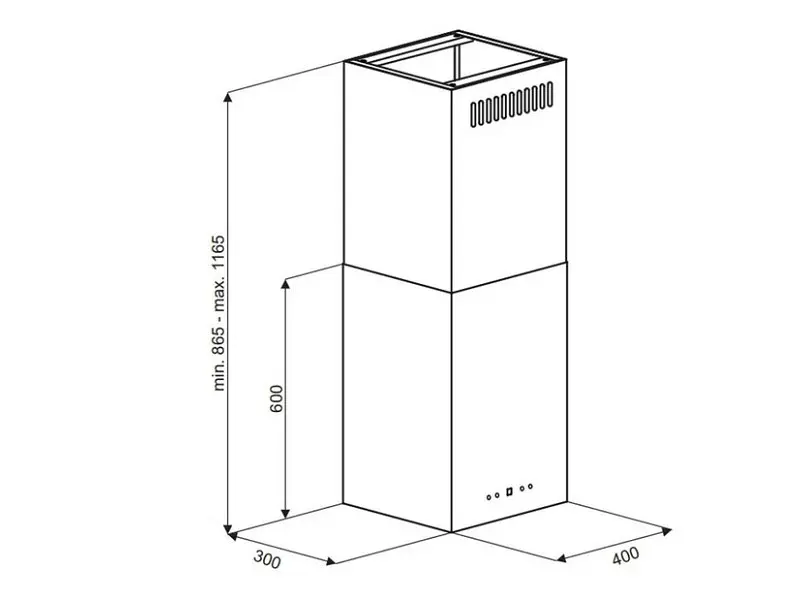 Витяжка VDB CUBE W Black - фото 6