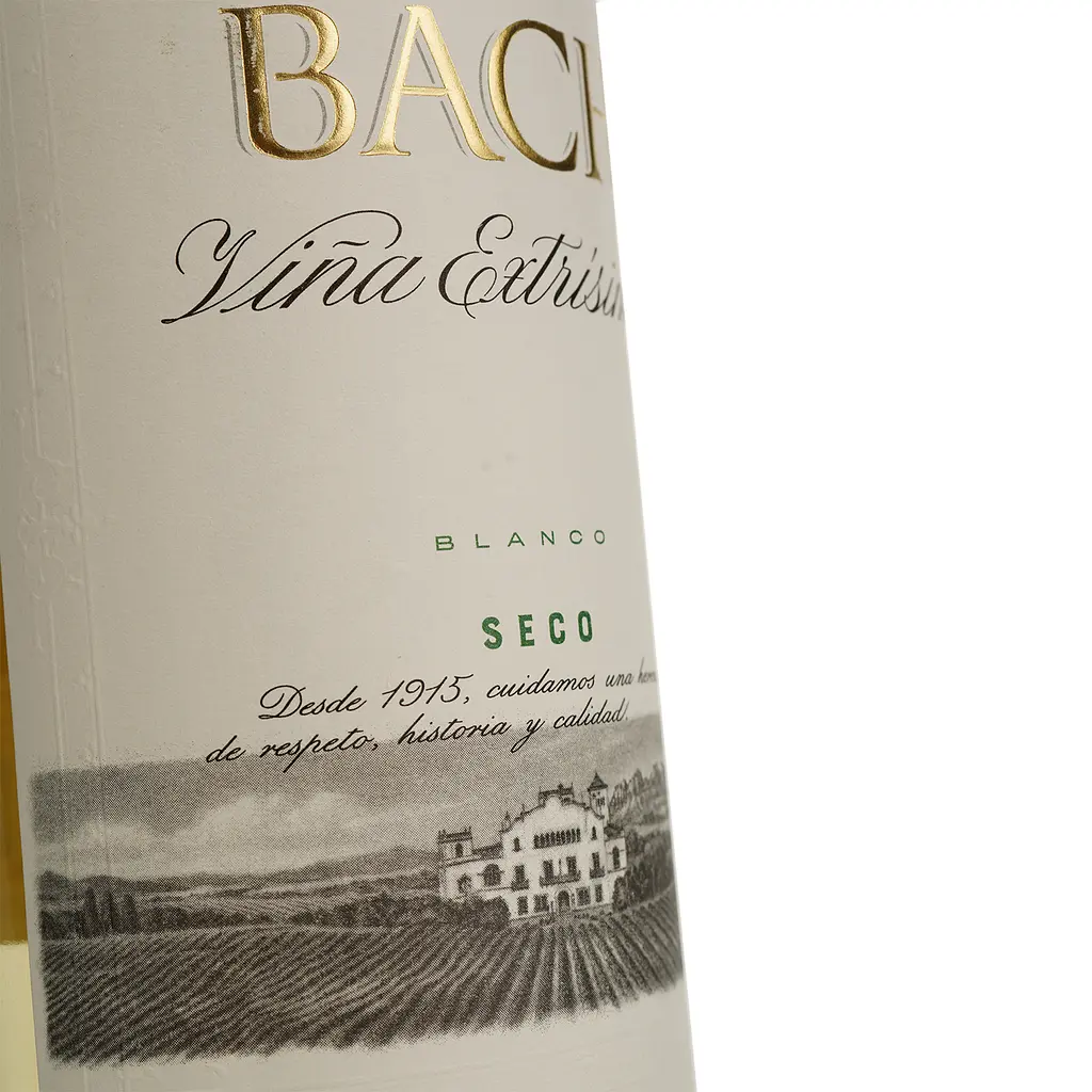 Вино Bach Extrisimo Blanco Seco DO Penedes біле сухе 0.375 л - фото 3