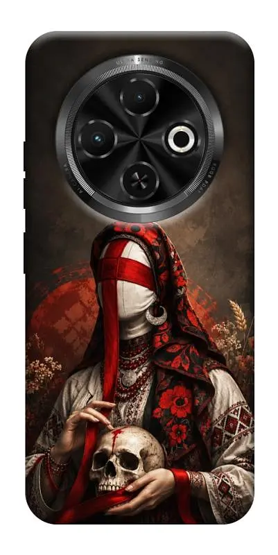 TPU чохол Demsky Slavic mystery girl для TECNO Spark 30C