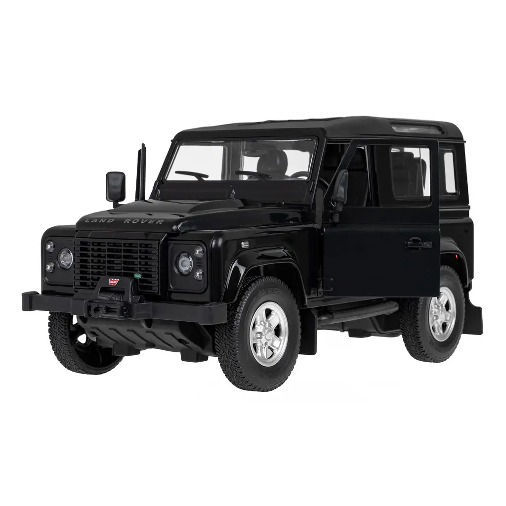 Машинка Rastar Land Rover Defender на управлении 1:14 черный 78400 - фото 2