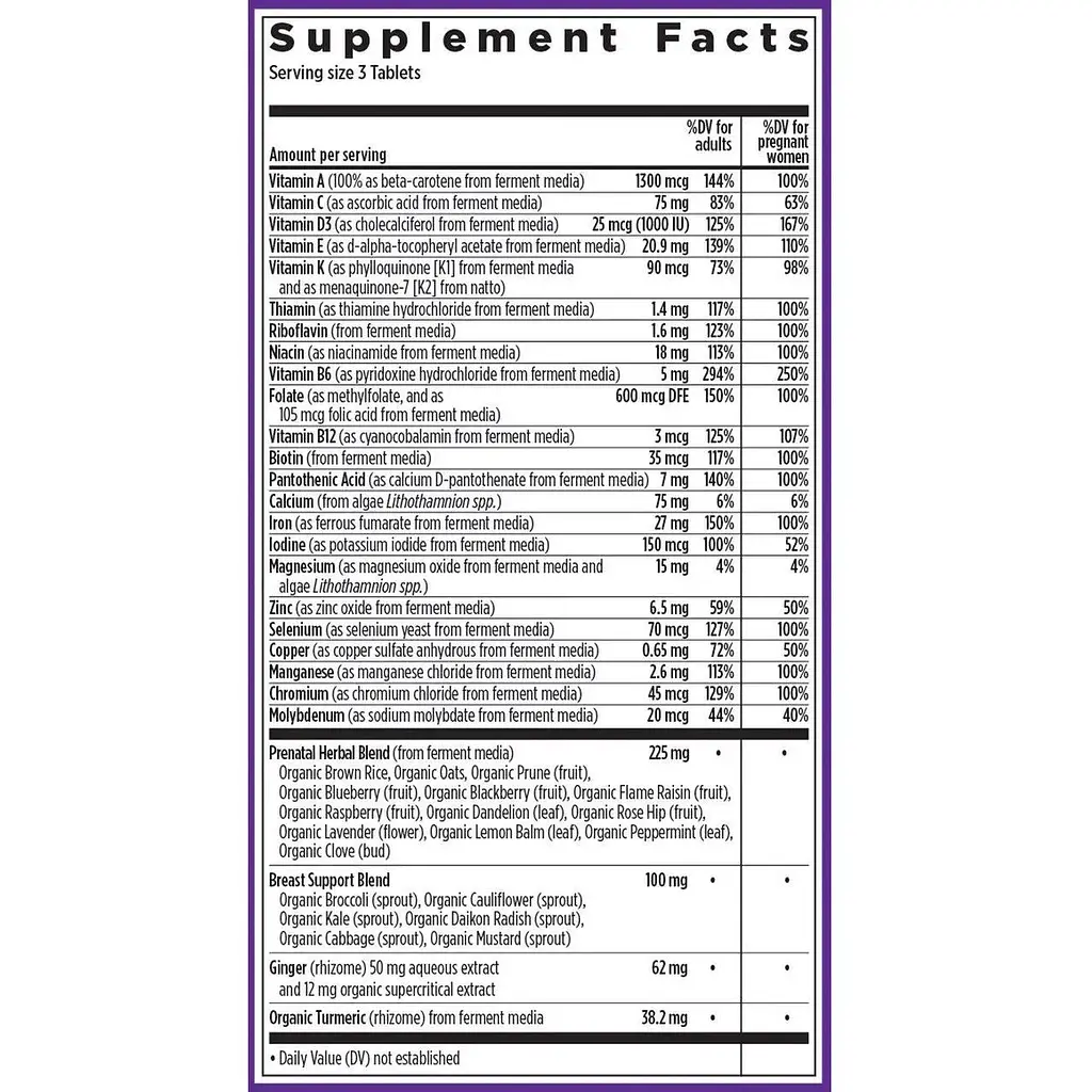 Мультивітаміни для вагітних New Chapter 48 таблеток - фото 2