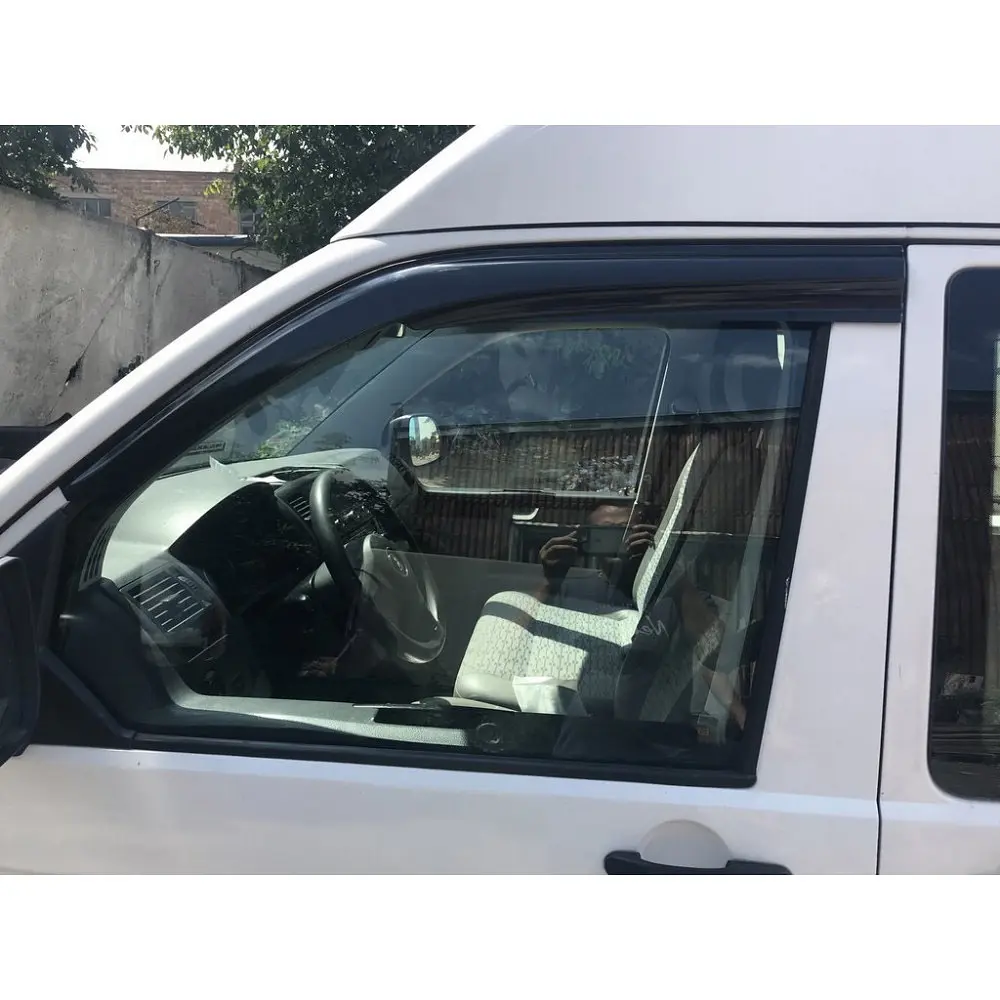 Дефлектори вікон ветровики Volkswagen T-5 / T6 2D 2003-2018 скотч SunPlex (SP-S-11) - фото 4