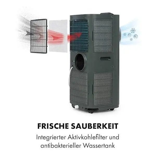 Кондиционер мобильный Klarstein Kraftwerk Smart 12K (10034665) - фото 7