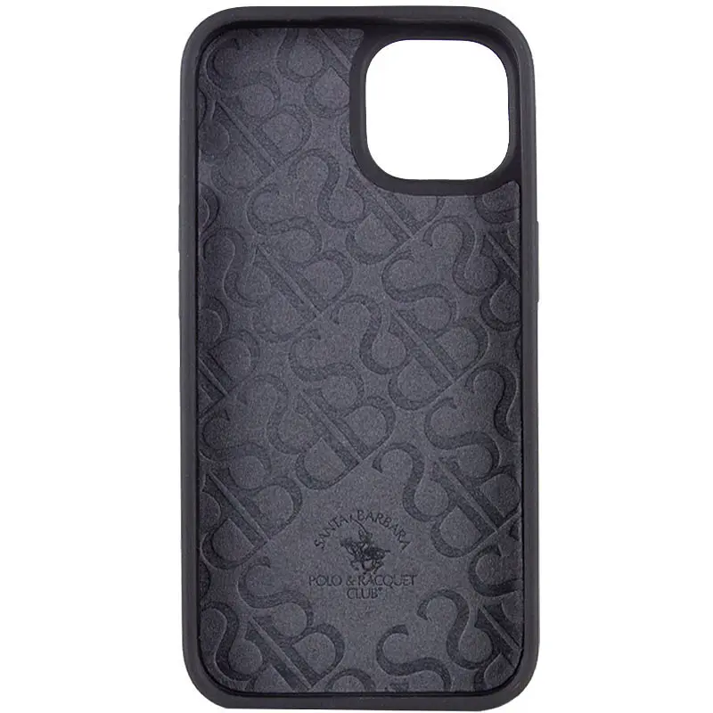 Кожаный чехол Polo Santa Barbara для Apple iPhone 15 Plus (6.7) Black - фото 4