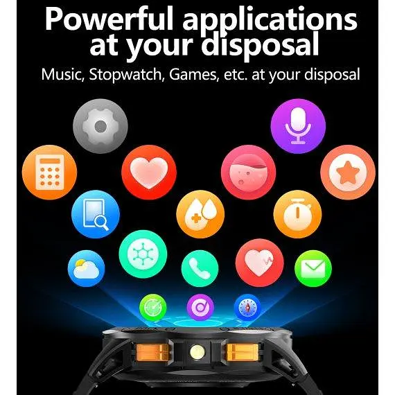 Розумний смарт годинник UWatch Smart GPS Max 2 ремінці Камуфляж (2385974023) - фото 3