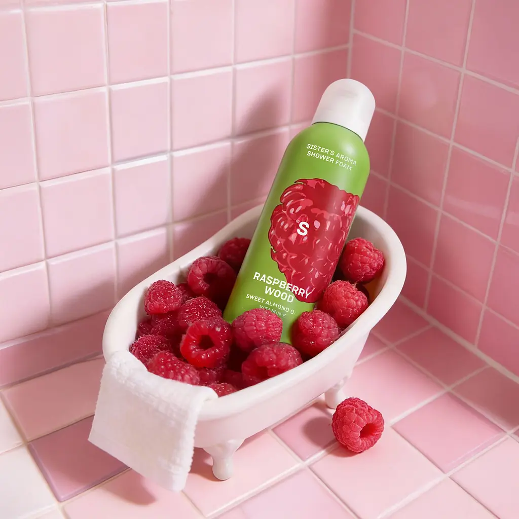 Пена для душа Sister`s Aroma Raspberry wood 200 мл - фото 3