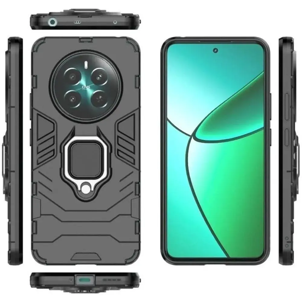 Чохол бампер Primolux Ring Armor для Realme 12 Plus 5G Black - фото 2