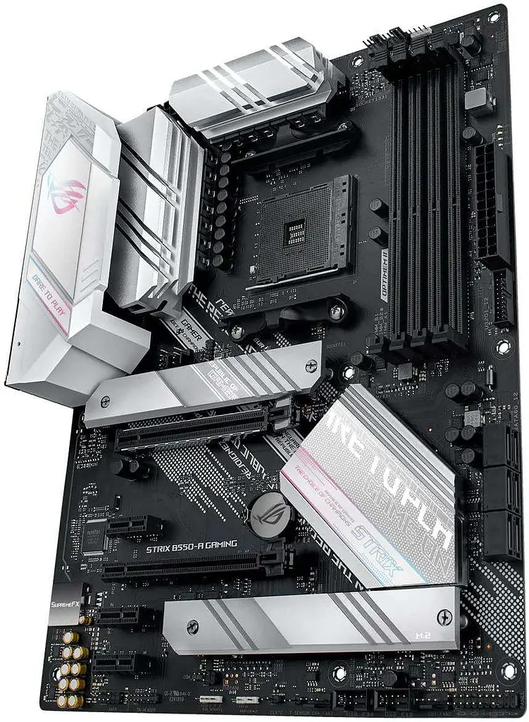 Материнська плата ASUS ROG STRIX B550-A Gaming (ROG STRIX B550-A GAMING) (Socket AM4, AMD B550, ATX) - фото 4