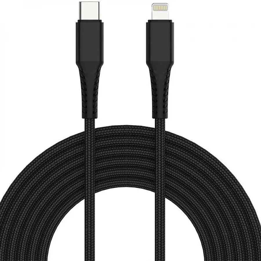 Кабель Gelius G-Power Cable Type-C to Lightning GP-UC104 PD 18W 1m Black - фото 2