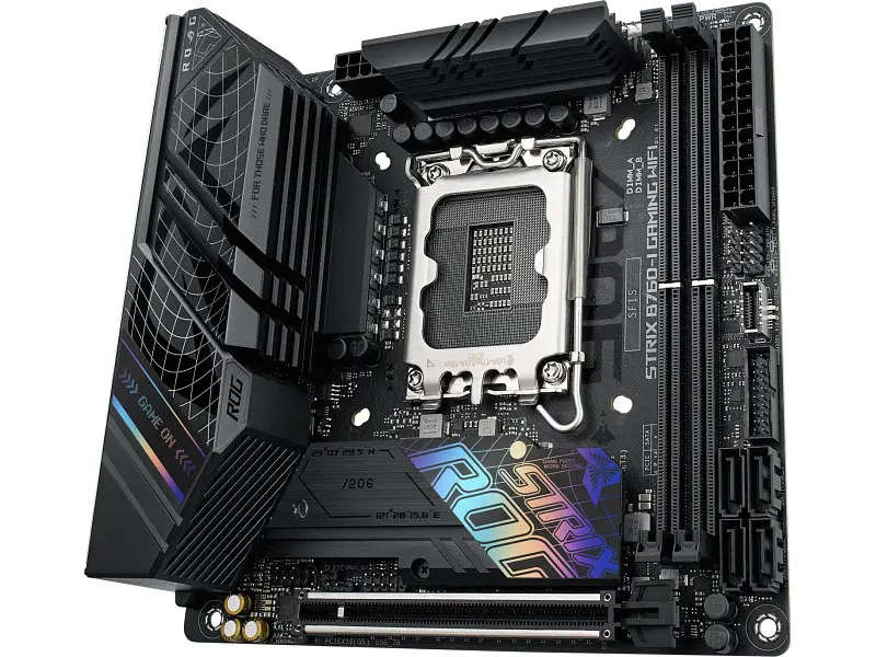 Материнська плата Asus ROG STRIX B760-I GAMING WIFI (90MB1D90-M0EAY0) - фото 3