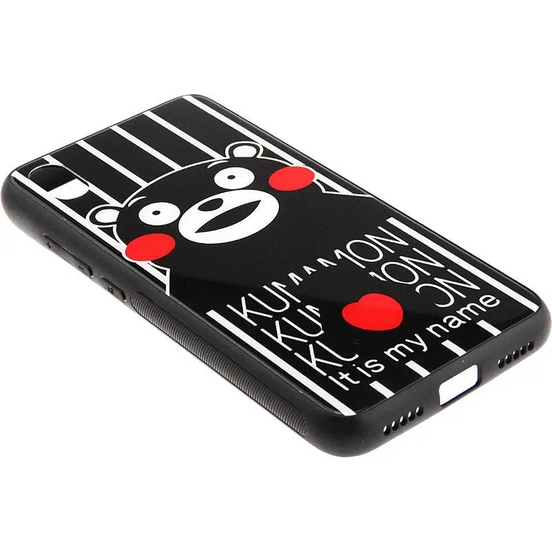 Чохол-накладка Toto Cartoon Print Glass Case Xiaomi Redmi 7A Kumamon - фото 2