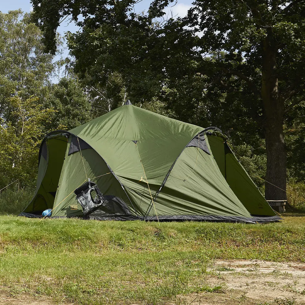 Палатка для кемпинга Grand Canyon Black Knob 10 Capulet Olive (330015) 10 человек, Оливковый - фото 16