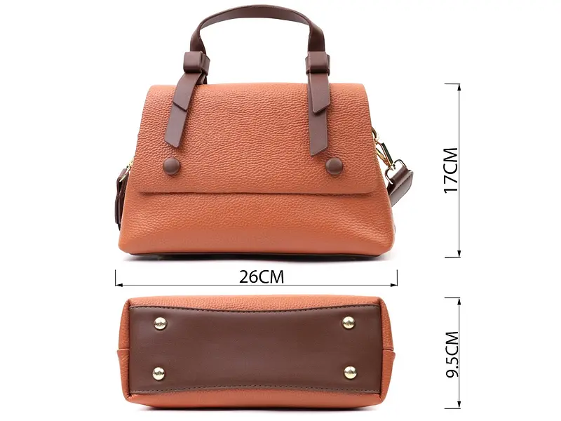 Жіноча шкіряна сумка Vintage 26х17х9,5 см sum0026616 - фото 4