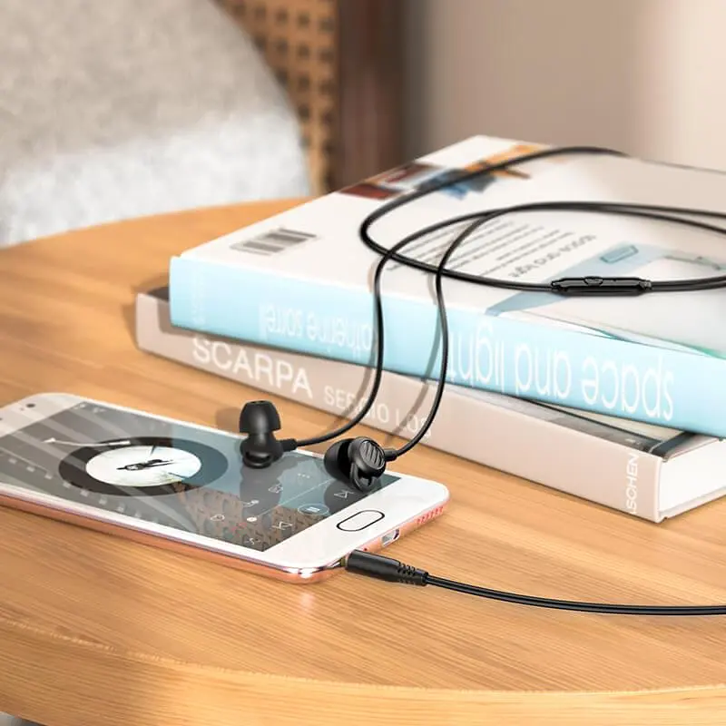 Навушники Hoco Comfortable universal silicone sleeping earphones with mic M89 - фото 5
