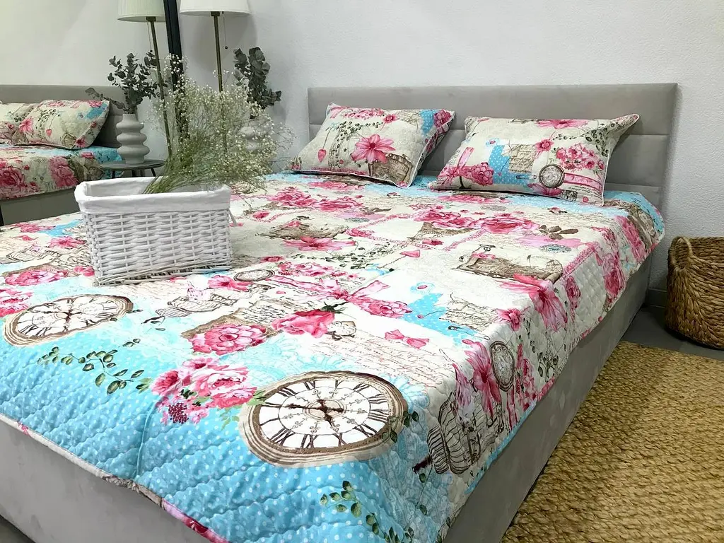 Наволочка декоративна Ecotton 50х70 см із бавовни на змійці Французький шик (3604) - фото 5