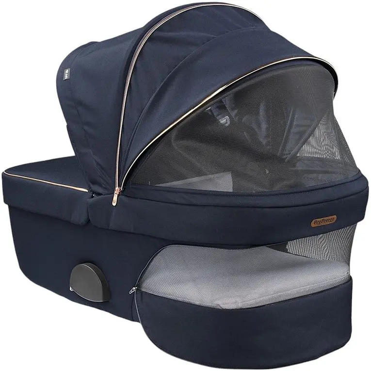 Коляска Peg-Perego Veloce Blue Shine 2 в 1 синяя - фото 7