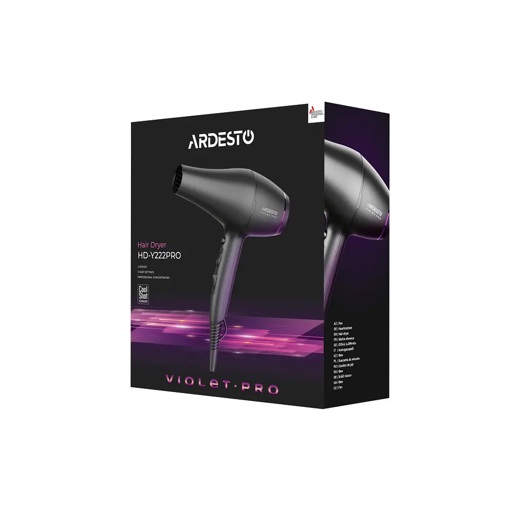 Фен Ardesto HD-Y222PRO - фото 4