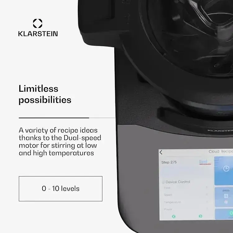 Кухонний комбайн Klarstein Aria Grande 18 програм (10045493) - фото 3