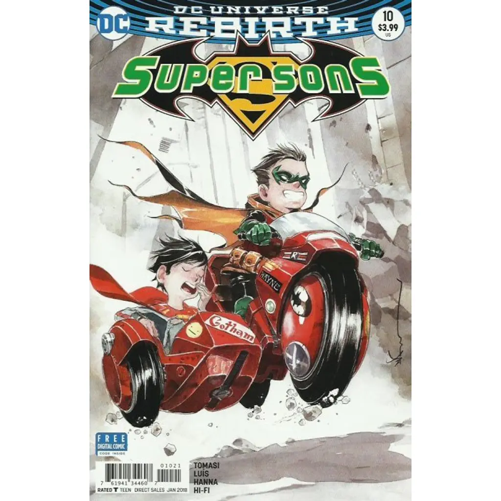 Super Sons (2017 DC) #10B - Пітер Дж. Томасі