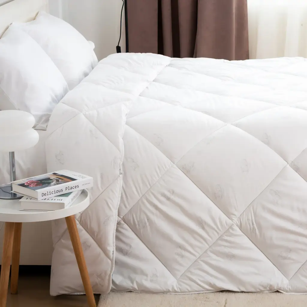 Ковдра ТЕП Nature Pure Wool 180x210 см овеча вовна білий - фото 5