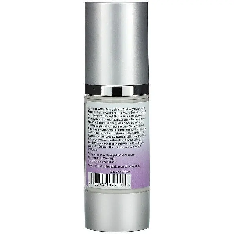 Крем ночной Now Foods Solutions Hyaluronic Acid Creme с гиалуроновой кислотой 59 мл - фото 2
