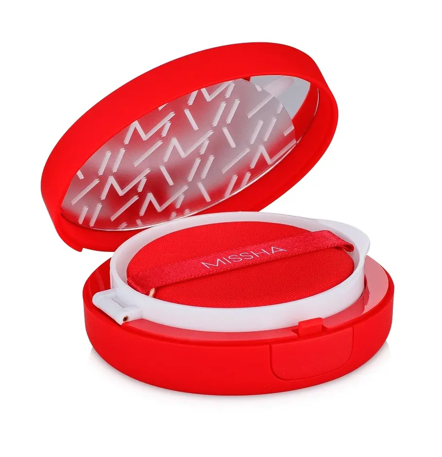 Тональний кушон для обличчя з матовим фінішем Velvet Finish Cushion SPF50+/PA+++ №21 Missha 15 мл - фото 2