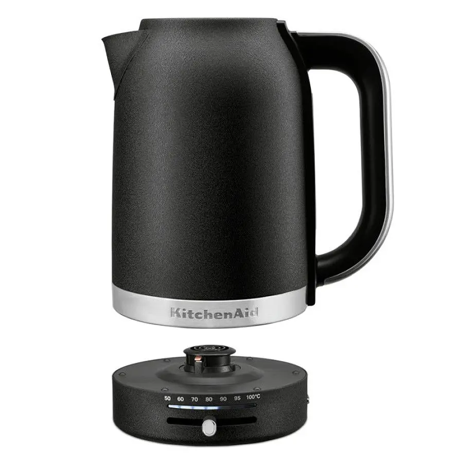 Електрочайник KitchenAid 1,7 л 5KEK1701EBK колір чавун - фото 4