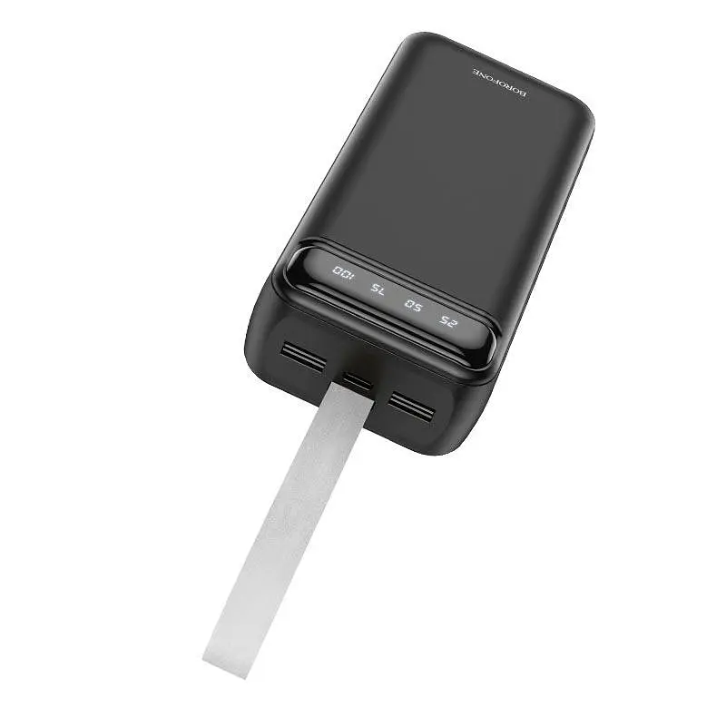 УМБ Borofone Freeway Power bank 30000mAh BJ14B внешняя черная - фото 4