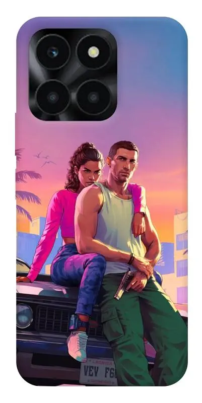 TPU чохол Demsky GTA VI Heroes для Huawei Honor X6a