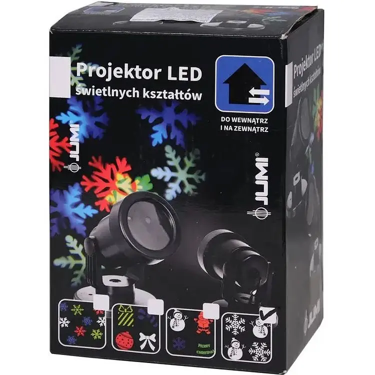LED проектор Jumi Новогодние декорации Снеговик (5900410348110_1) - фото 4