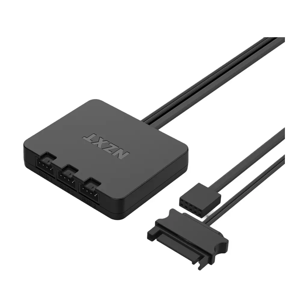 Кулер до корпусу NZXT F140RGB Twin (Black) (RF-R14DF-B1) - фото 4