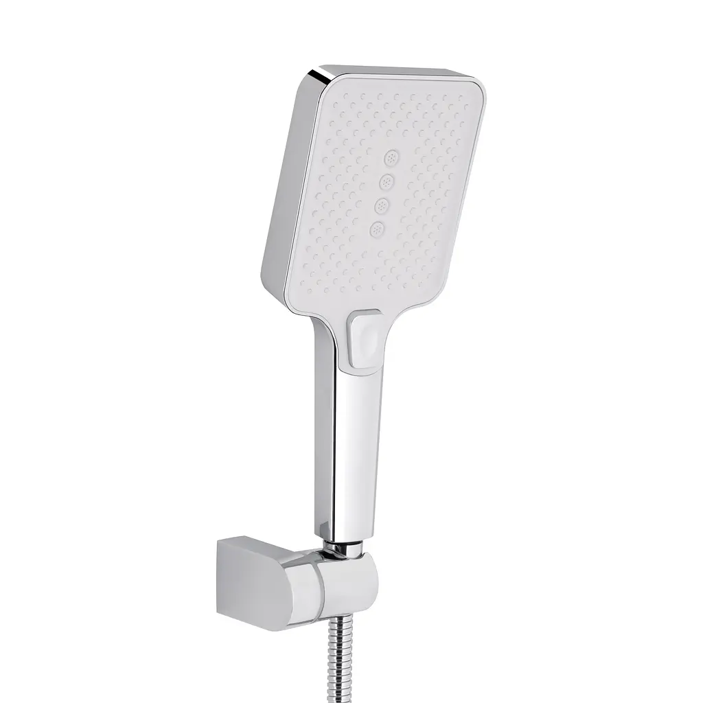 Змішувач для ванни Qtap Swan Cascada з поворотним виливом (з душовим гарнітуром) QTSWA260CRW45569 Chrome/White - фото 6