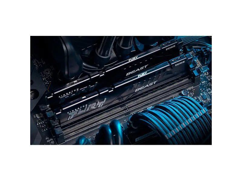 Модуль пам'яті Kingston FURY 16 GB DDR5 5600 MHz Beast Black (KF556C40BB-16) - фото 4